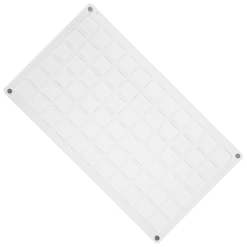 LALADEFIEE 66gitter Acryl-organizer Mit Fächern Für Nailart-charme Transparentes Design Zur Einfachen Identifizierung Und Auswahl Platzsparende Aufbewahrungsbox Für Nagelkunst-accessoires von LALADEFIEE