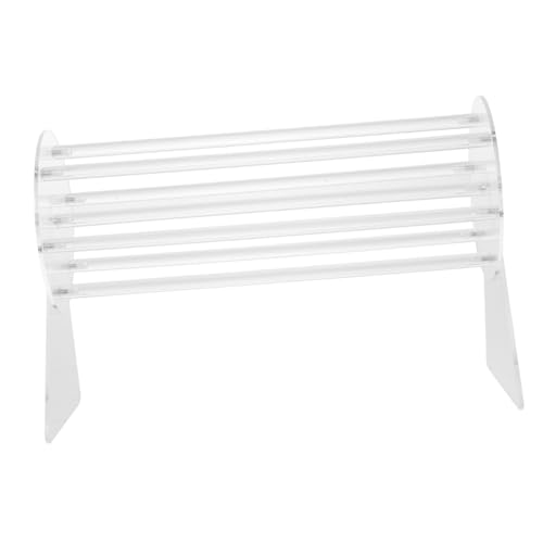 LALADEFIEE Haarklammer-organizer Transparenter Clip-ständer Kompaktes Design Platzsparender Klammer-aufhänger Robustes Haarklammer-halter Für Zuhause Und Geschäft von LALADEFIEE