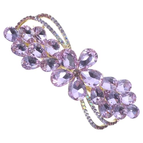LALADEFIEE Haarspange Für Frauen Mit Strass Elegante Haarklammer Für Hochzeiten Geburtstage Und Partys Vielseitiges Haaraccessoire Für Jeden Stil Robustes Design Und Glamouröse von LALADEFIEE
