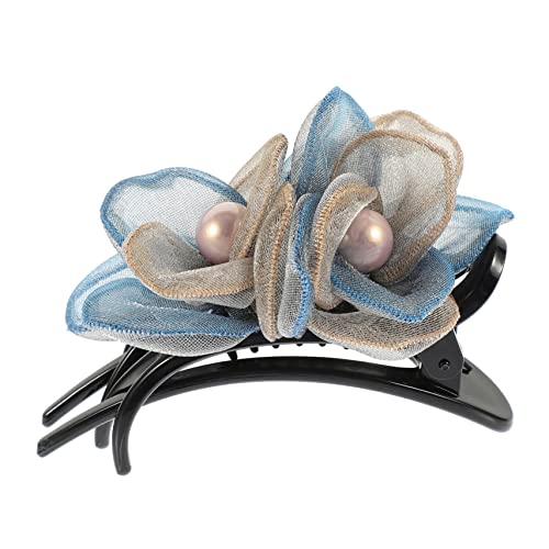 LALADEFIEE Elegante Schildpatt-haarspange Mit Druckknopf Für Damen Dekoratives Haar-accessoire von LALADEFIEE