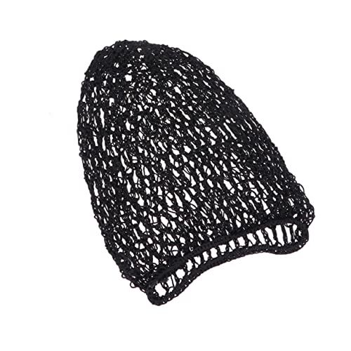LALADEFIEE Haarnetzbänder Aus Rayon Haarnetz Zum Schlafen Atmungsaktives Design Einheitsgröße Elastischer Für Damen Schwarz von LALADEFIEE