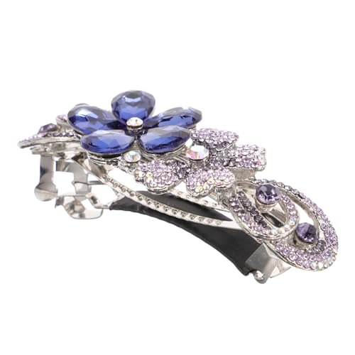 LALADEFIEE Blumen Haarklammer Für Frauen Elegante Wasserstein-haarspange Aus Große Frühlingshaarklammer Für Hochzeiten Partys Und Besondere Anlässe von LALADEFIEE