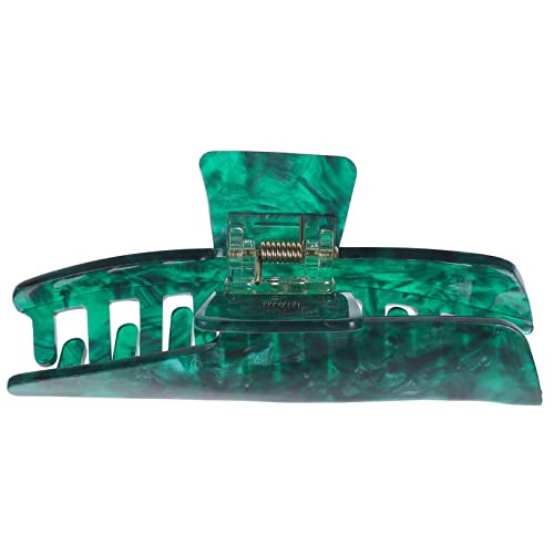 LALADEFIEE Acetat Haarklammer Für Dickes Und Dünnes Haar Rutschfest Design Für Alltag Und Besondere Anlässe Für Und Mädchen Farbe Sternenhimmelgrün von LALADEFIEE