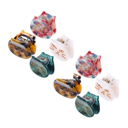 LALADEFIEE 8stücke Süße Haarklammern Kleine Haarklammern Dekorative Katzenkrallenklammern Für Mädchen Haarspangen Für Alltag Und Party von LALADEFIEE