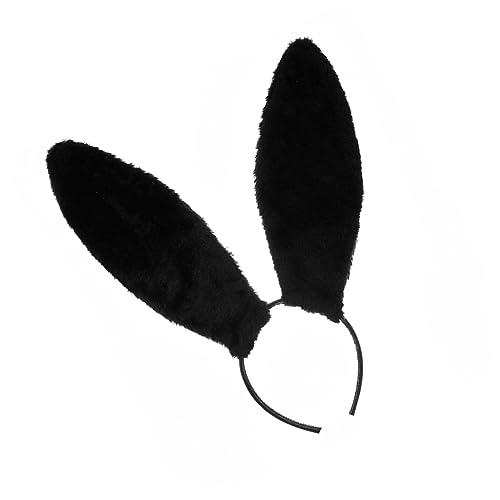 LALADEFIEE Stirnband Mit Hasenohren Haaraccessoires Für Mädchen Faltbarer Kopfschmuck Cosplay-haarreif von LALADEFIEE