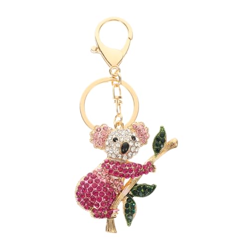LALADEFIEE Schlüsselanhänger Hängendes Metall Schlüsselanhänger Charms Strass Lanyard Für Schlüssel von LALADEFIEE