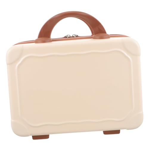 LALADEFIEE Kosmetiktasche Klein Für Damen Make-up-Tasche Tragbar Schminkkoffer Aus Kunststoff Reise-Koffer Mit Viel Stauraum Aufbewahrungsbox Für Make-up Und Schmuck von LALADEFIEE