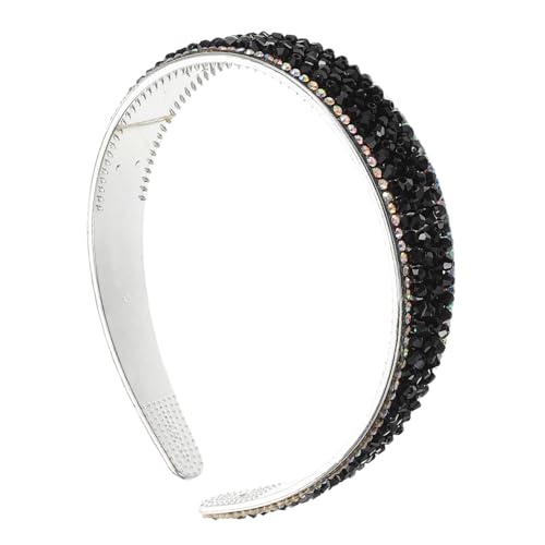 LALADEFIEE Glitzernder Wasserfall Haarreif Für Frauen Breiter Strass-haarschmuck Für Hochzeiten Und Partys Rutschfeste Und Bequeme Kopfbedeckung Für Perfekten Look von LALADEFIEE