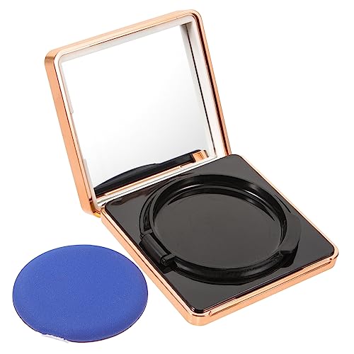 LALADEFIEE Magnetverschluss Kissen Foundation Case Leerer Bb Creme Behälter Spiegel Reisegröße von LALADEFIEE