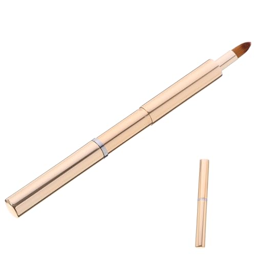 LALADEFIEE Unverzichtbares Lippenpinsel-set Tragbarer Lippenstift-applikatorpinsel Make-up-pinsel Für Frauen Lippencreme- Lipgloss- Unverzichtbares Werkzeug Für Die Make-up-routine von LALADEFIEE