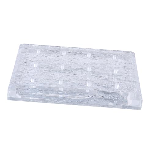 LALADEFIEE Nagelbohrer Halter aus Acryl Organizer Staubfrei Salon Aufbewahrungsbox Nagelfräser Ständer für Nail Art und Nail Art Zubehör von LALADEFIEE