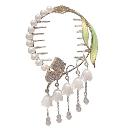 LALADEFIEE Haarspange für Damen Pferdeschwanz-haarspangen-design Haarspangen Aus Legierung für Dünnes Dickes Haar von LALADEFIEE