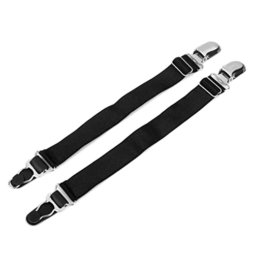 LALADEFIEE Paar Frauen Strumpfbänder Oberschenkel-strumpfgürtel Damen Gürtel Strumpfgürtel Für Damen Hebegürtel Für Strumpfgürtel in Größe Strumpfklammern Sockenhalter Für Männer Riemen Black von LALADEFIEE
