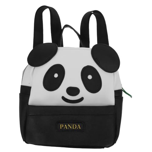LALADEFIEE Panda-Muster Rucksack Für Jungen Mädchen Cartoon-Rucksack Reiserucksack Schulrucksack Schultasche Verstellbare Schultergurte von LALADEFIEE