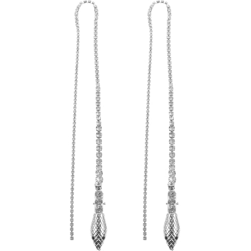 LALADEFIEE 2stücke Schlangenhaarnadel Haarspange Damen Mädchen Haar Accessoire Frauen Shiny Kopfschmuck Mit Pferdeschwanzhalterclip Für Alltag Party Hochzeit von LALADEFIEE