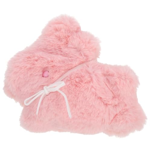 LALADEFIEE Plüsch-häschen-geldbörse Kleines Portemonnaie Münzgeldbörse Mit Reißverschluss Beuteltasche Für Damen Langlebig Und Leicht von LALADEFIEE