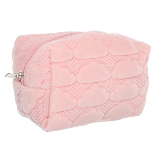 LALADEFIEE Plüsch Kosmetiktasche Große Tragbare Make-up Tasche Für Einfache Organisation Von Kosmetik Und Toilettenartikeln Für Damen Und LALADEFIEE Plüsch Kosmetiktasche Große Tragbare Make-up Tasche Für Einfache Organisation Von Kosmetik Und Toilettenartikeln Für Damen Und von LALADEFIEE