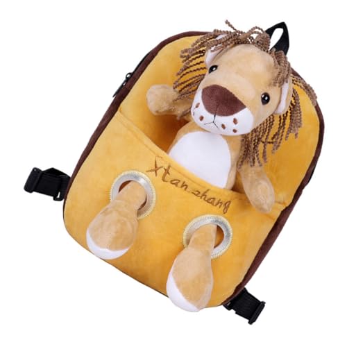 LALADEFIEE Plüsch-Rucksack Mit Anti-Verlust-Funktion Junge Mädchen-Geschirr-Rucksack in Tierform Für Kleinkinder Jungen Und Mädchen Ausflügen von LALADEFIEE