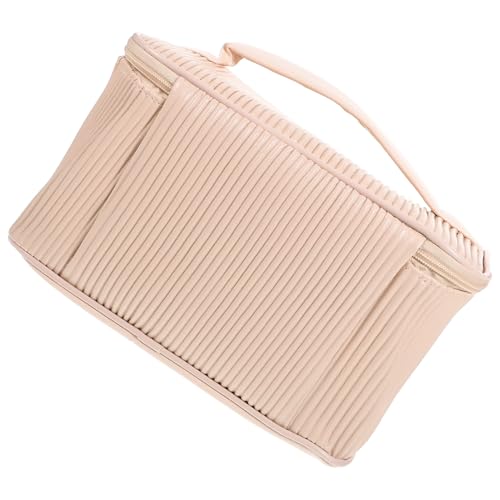 LALADEFIEE Reisetasche Für Kosmetika Tragbare Kulturbeutel Make-up-Organizer-Tasche Mit Reißverschlusstaschen Geeignet Für Damen Und Teenager Platzangebot Für Make-up Lippenstifte Und von LALADEFIEE