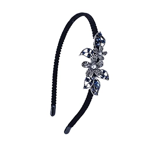 LALADEFIEE Rhinestone Haarreif Damen Funkelndes Stirnband mit Strasssteinen Eleganter Haarschmuck für Party Hochzeit und Festlichkeiten von LALADEFIEE