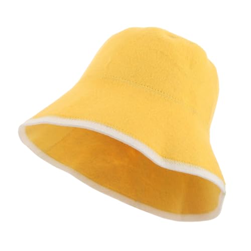 LALADEFIEE Saunahut Aus Wolle Für Spa: Schnelltrocknende Isolierkappe – Atmungsaktive, Bequeme Unisex-kappen Für Öffentliche Dampfbäder Im Haushalt von LALADEFIEE