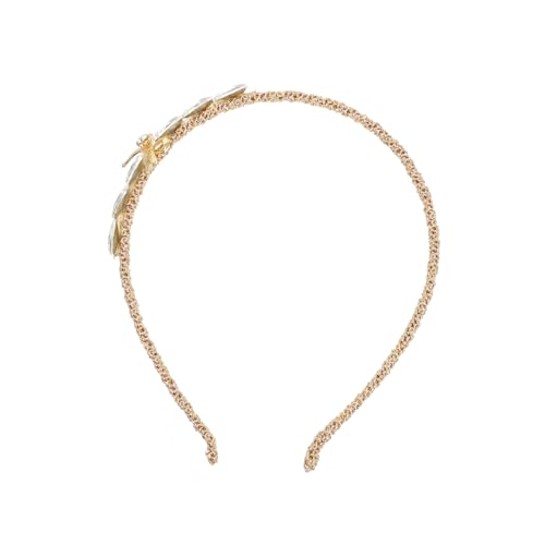 LALADEFIEE Schleifen Haarreif Damen Eleganter Haarschmuck Festlich Leicht Tragbar Für Party Valentinstag von LALADEFIEE