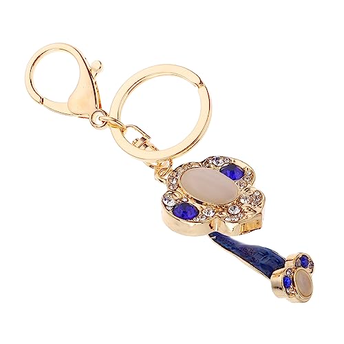 LALADEFIEE Schlüsselanhänger Im Chinesischen Stil Aus Zinklegierung Mit Strass Dekorativer Autoschlüsselanhänger von LALADEFIEE