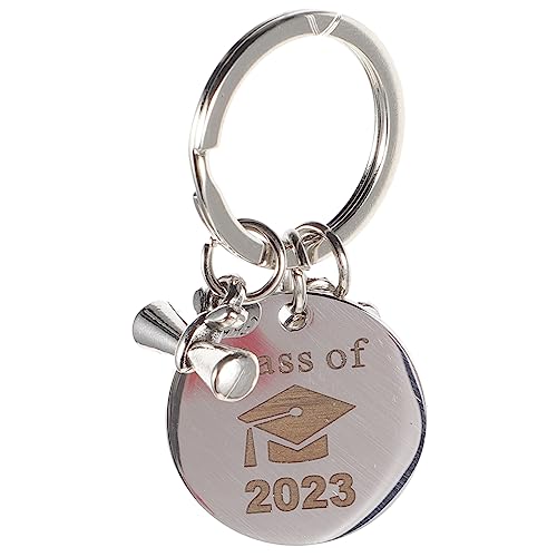 LALADEFIEE Schlüsselanhänger Zum Schulabschluss Metall Schlüsselanhänger Taschenanhänger Mit Taschenanhänger Zubehör Schulabschlussfeier von LALADEFIEE