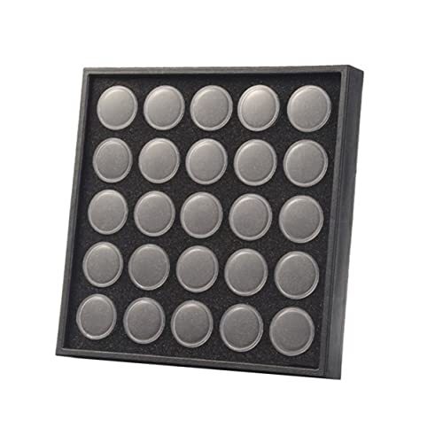 LALADEFIEE Schmuckaufbewahrung Transparente Kasten Nagel Strass Etui Organizer Aufbewahrungsbox Klein Für Ordnung Und Organisation von LALADEFIEE