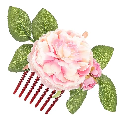 LALADEFIEE Blumen-haarkamm Styling-kamm Dekorativer Haarkamm Haar-accessoire Für Damen von LALADEFIEE