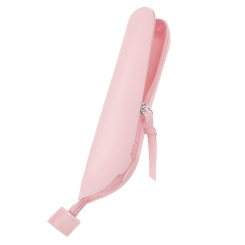 LALADEFIEE Silikon-Make-up-pinselhalter Für Reisen Make-up-Pinsel-Aufbewahrungstasche Mit Reißverschluss Kleiner Und Leichter Organizer-Tasche Zum Tragen Von Foundation-Pinsel Lidschattenpins von LALADEFIEE