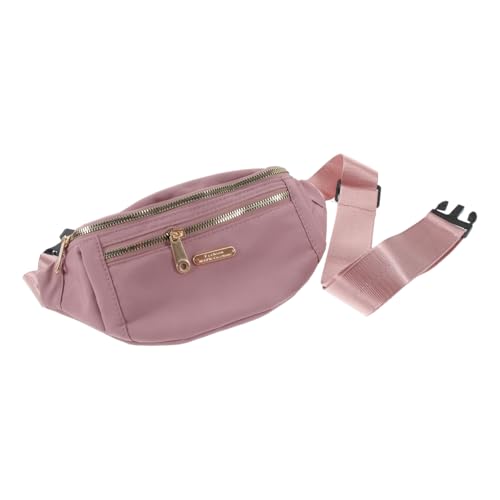 LALADEFIEE Stilvolle Bauchtasche Für Damen Hüfttasche Handytasche Freizeittasche Für Mädchen Verstellbare Gürteltasche von LALADEFIEE
