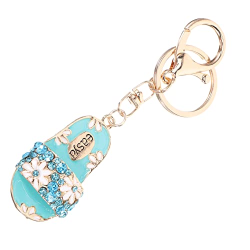 LALADEFIEE Taschenverzierung Dekorative Schlüsselkettenanhänger Slipper Schlüsselanhänger Sommer Schlüsselanhänger Hawaiian Schlüsselanhänger Dekorative Schlüsselkettenschmuck Neuheit von LALADEFIEE