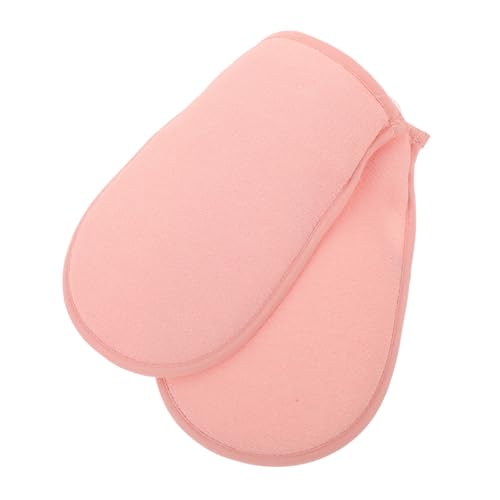 LALADEFIEE Tiefenpeeling-handschuhe 2 Stück Körperpeeling-handschuhe Für Das Hautpeeling Badepeeling-handschuhe Feine Sandtextur Für Männer Und Frauen Sanfter Körperschrubber von LALADEFIEE