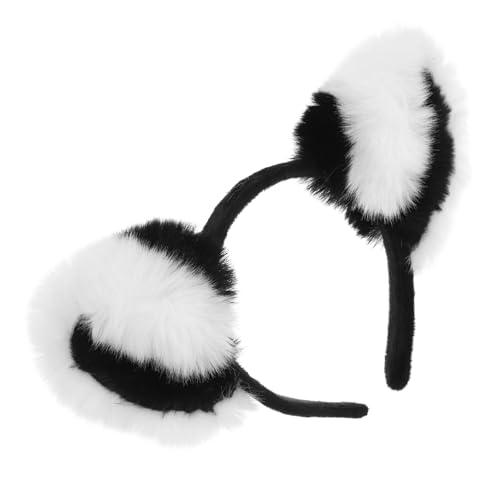 LALADEFIEE Raccoon Ohr Stirnband Lifelike Cosplay Tierohren Haarband Für Kostümpartys Aus Strapazierfähigem Für Erwachsene Und Niedliches Zubehör Für Jede Feier von LALADEFIEE