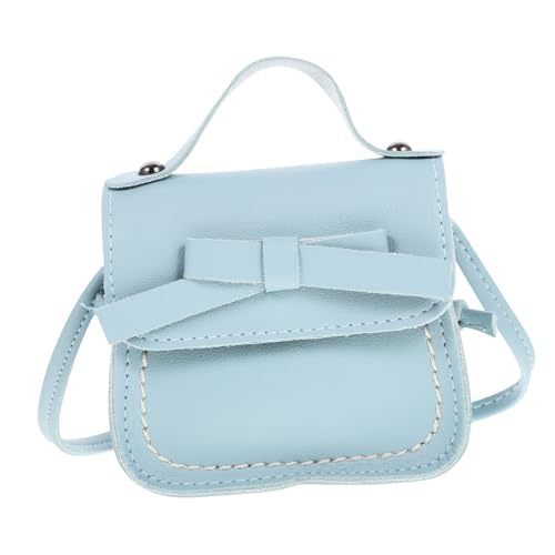 LALADEFIEE Portable Umhängetasche Für Mädchen Modischer Mini-Rucksack Mit Schleifen-Design Für Unterwegs Mit Ausreichend Für Münzen Und Karten Leicht Und Tragbar von LALADEFIEE