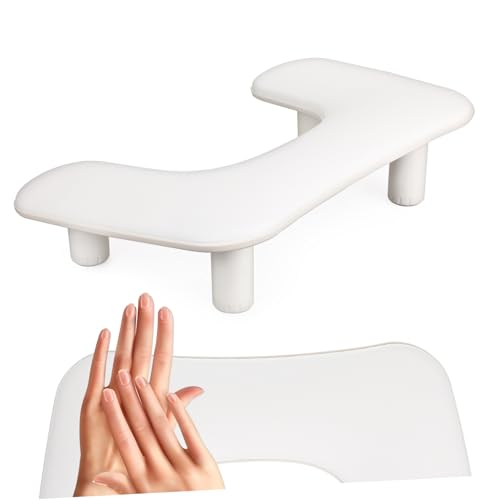 LALADEFIEE Verstellbare Nagelarmlehne Für Die Maniküre Stilvoller Nagelständer Mit Kissen Must-have Für Nägel von LALADEFIEE