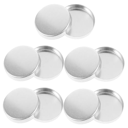 LALADEFIEE 10stücke Kleine Leere Lidschattenschalen Für Make-up Wiederverwendbar Sicheres Material Zum Präsentieren Für Selbstgemachten Lidschatten von LALADEFIEE