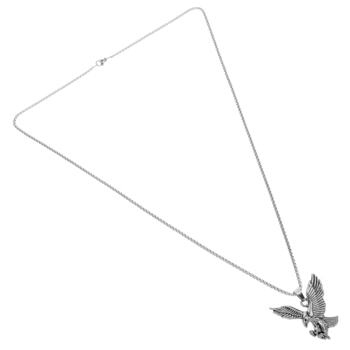 LALADEFIEE Vintage Anhänger Halskette für Herren Langkette Hip Hop Stil Langlebiges Schmuckstück für Alltag und Party von LALADEFIEE