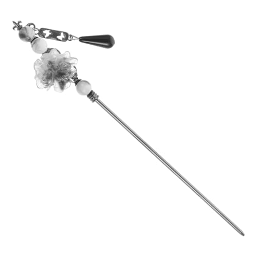 LALADEFIEE Vintage Haarnadel Für Damen Wasserfarbblumen Haarschmuck Haarschlankhalter Einfache Handhabung Für Chinesische Frisuren Elegante Haaraccessoires Mit Troddeln von LALADEFIEE