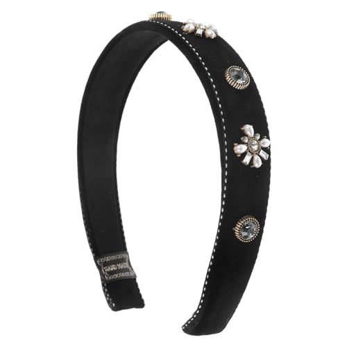 LALADEFIEE Rhinestone Haarschmuck Für Gepolstertes -stirnband Mit Perlen Für Hochzeiten Und Partys Rutschfestes Design Für Bequemen Tragekomfort von LALADEFIEE