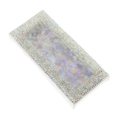 LALADEFIEE Wimpern-aufbewahrungsbox Tablett-design Make-up-organizer Kosmetikbehälter Reisegeeignet Wimpernverlängerung Wimpernhalter Saubereaufbewahrung von LALADEFIEE