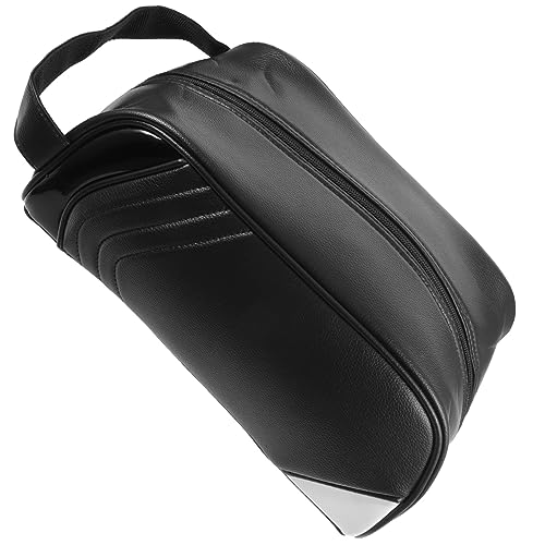 LALADEFIEE wasserdichte Golfschuh-Tragetasche Für Männer Multifunktionale Pu-schuhaufbewahrung Tragbar Und Leicht Für Outdoor Reisebedarf Schwarz LALADEFIEE wasserdichte Golfschuh-Tragetasche Für Männer Multifunktionale Pu-schuhaufbewahrung Tragbar Und Leicht Für Outdoor Reisebedarf Schwarz von LALADEFIEE