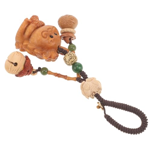 LALADEFIEE Vintage Drachen Schlüsselanhänger Sandelholz Charmanter Backpack Pendant Für Handtaschen Und Rucksäcke Glücksbringer Für Drachenliebhaber Leicht Und Langlebig LALADEFIEE Vintage Drachen Schlüsselanhänger Sandelholz Charmanter Backpack Pendant Für Handtaschen Und Rucksäcke Glücksbringer Für Drachenliebhaber Leicht Und Langlebig von LALADEFIEE