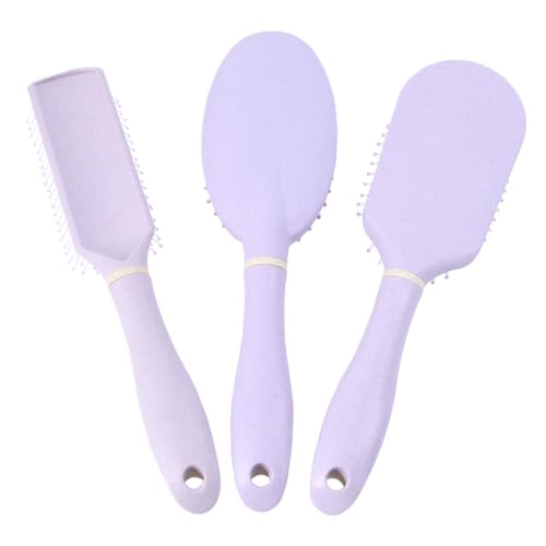 LALAFINA 1 Satz 3St Massagekamm ergonomische hairbrush Haarbürste zum Entwirren tragbarer Haarkamm Haarbürste für Männer Herrenhaarbürste Friseur Haarbürste antistatischer Kamm spitz von LALAFINA