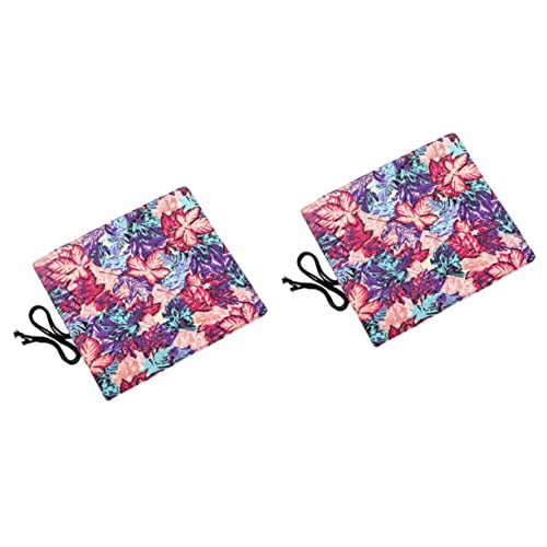 LALAFINA 2 Stück 20 aufbewahrungssack Bags Bleistiftverpackung aus Leinwand reisepinsel Make-up Leinwandhalter Buntstiftetui Multifunktion Bleistifthalter Rollenregal Gouache Reisen von LALAFINA