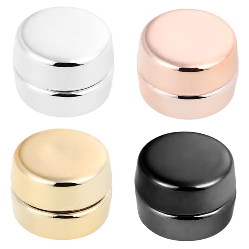 LALAFINA 4 Paare Magnetische Hijab Pins für Frauen Pinfreie Broschen mit Elektropolierter Oberfläche Starke Haltbarkeit und Einfache Anwendung für Schals und Kopftücher für Besondere von LALAFINA
