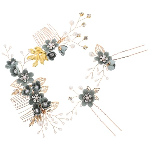 LALAFINA 4 Stück Blumen Braut Hochzeit Haar Seitenkämme Blumen Haarnadeln Twist Spirale Perlen Haarnadeln Für Bräute Frauen Mädchen LALAFINA 4 Stück Blumen Braut Hochzeit Haar Seitenkämme Blumen Haarnadeln Twist Spirale Perlen Haarnadeln Für Bräute Frauen Mädchen von LALAFINA