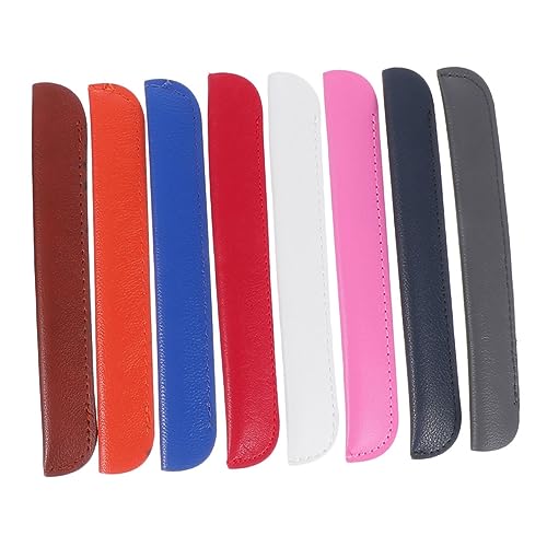 LALAFINA 8stücke Teiliges Tragbare Stiftetuis Gemischten Farben Praktische Bleistift-Taschen Schule Und Büro Schützt Ihre Schreibgeräte Vor Beschädigung Und von LALAFINA