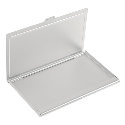 LALAFINA Box Thermal Transfer Aluminium Visitenkarten Box Telefon Fall Kartenhalter Air Tags Brieftaschenorganisator Aufkleber Anzeige Geld Clip Card Hülle Sublimation Office Karten Halter von LALAFINA